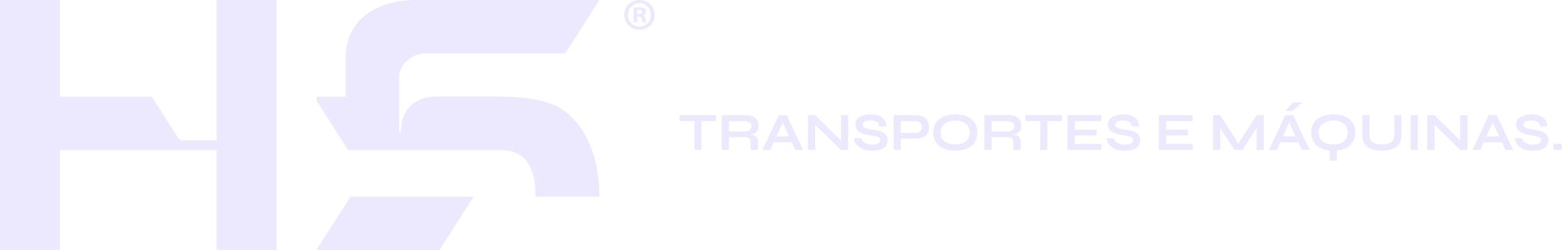 HS Transportes e Máquinas Logo Claro